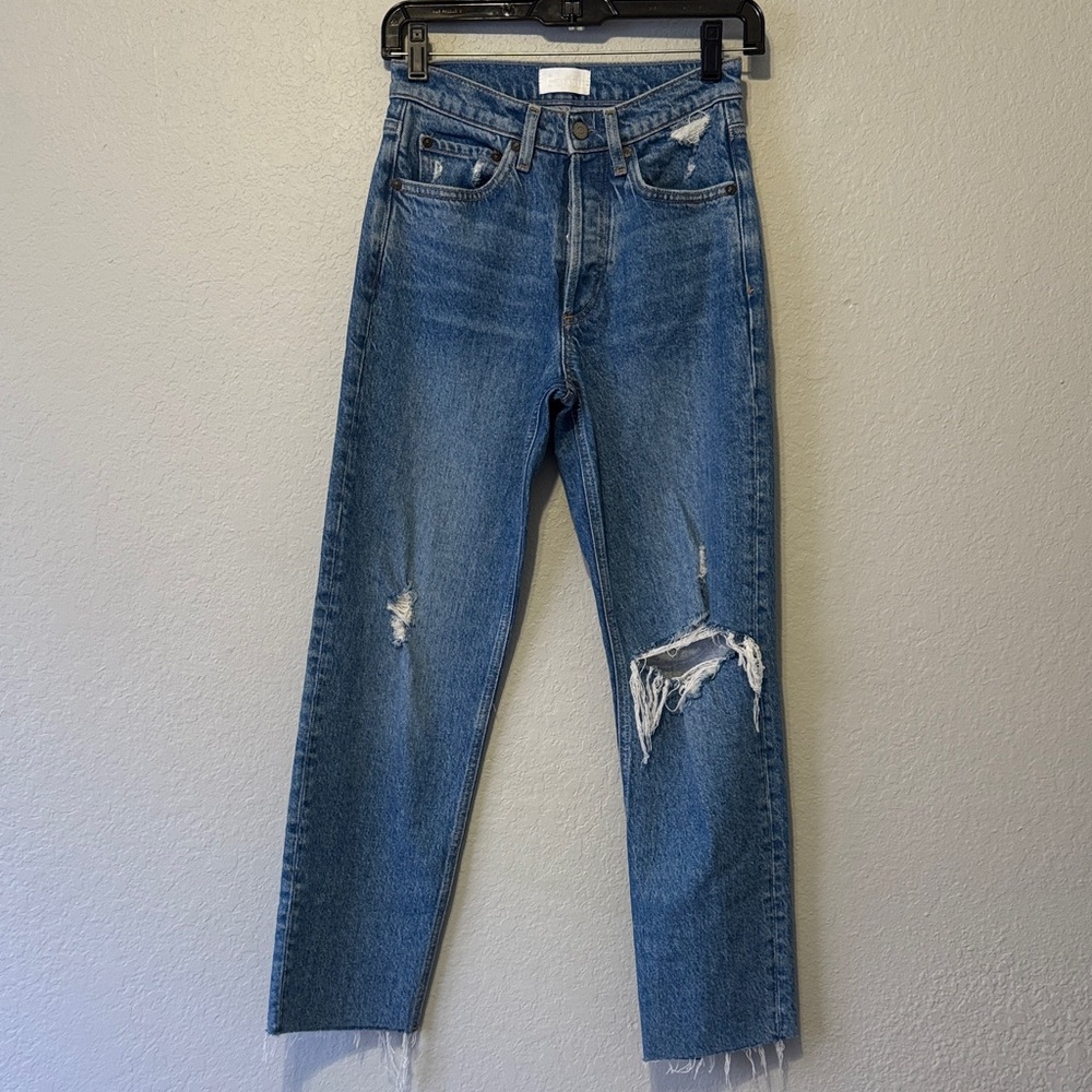 Boyish Distressed “Tommy Stretch” Denim Jeans